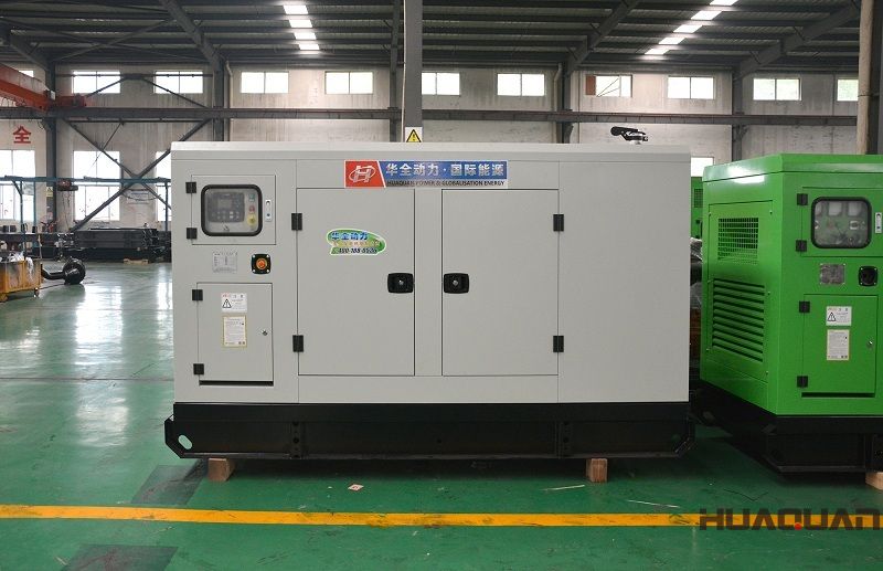 5月11日一臺(tái)100kw含棚拖車(chē)發(fā)電機(jī)組順利發(fā)往山東省濰坊市