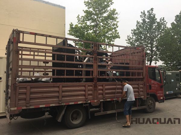 2018年5月27日一臺(tái)600kw立柜四保護(hù)發(fā)電機(jī)組成功發(fā)往江西省萍鄉(xiāng)市