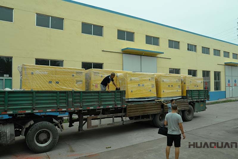 河南省許昌市的馬先生訂購兩臺HQ120GF移動拖車發(fā)電機組在6.25號發(fā)貨