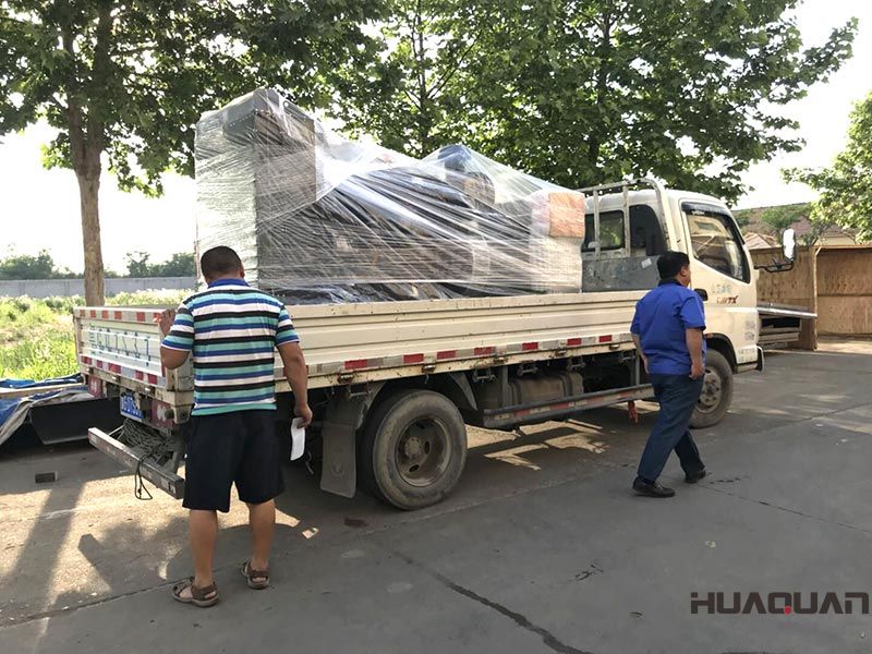 一臺HQ350GF立柜四保護(hù)柴油發(fā)電機(jī)組在6.6號發(fā)往四川省綿陽市