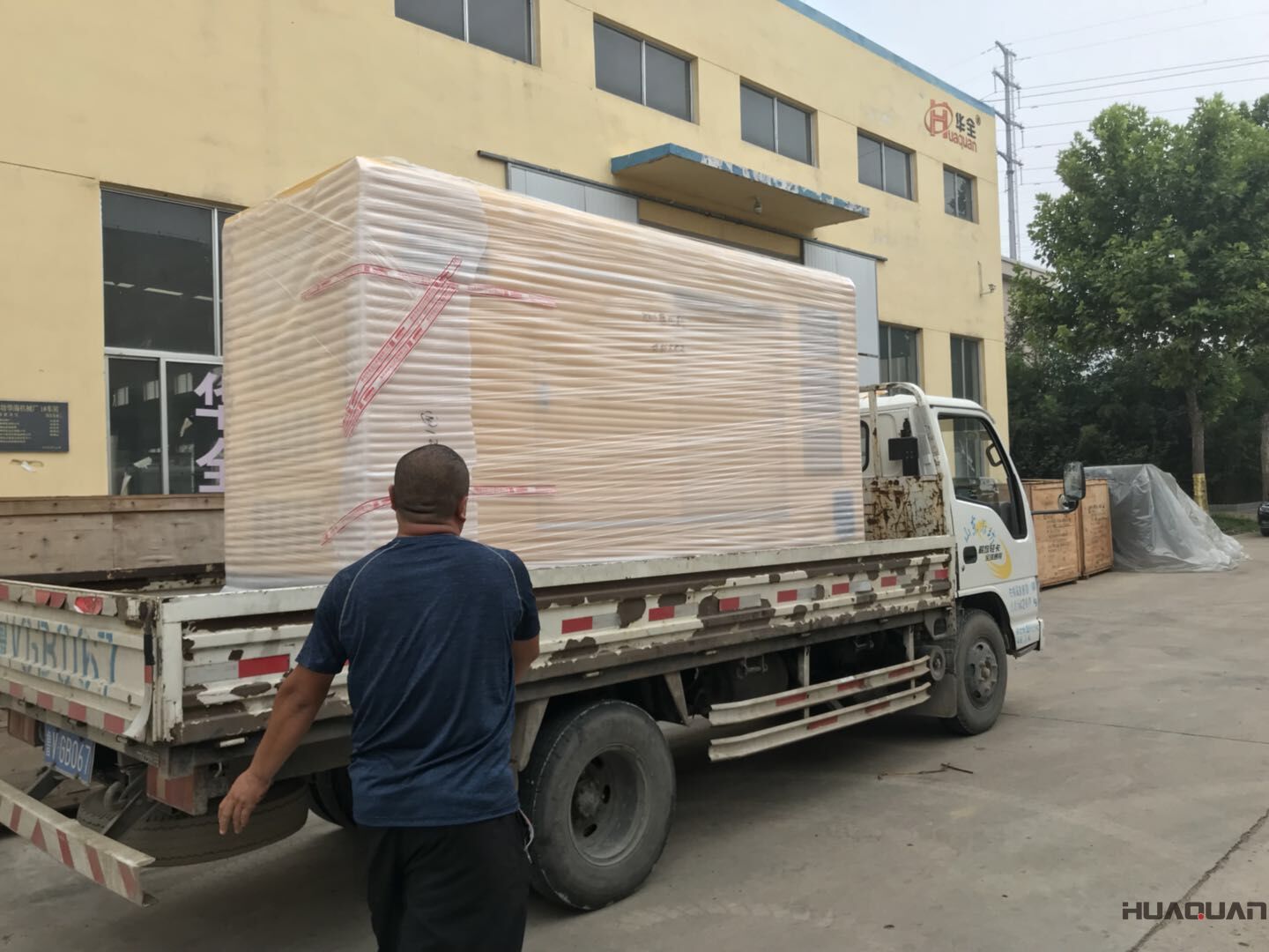 發貨了！7月28號一臺75kw靜音箱型柴油發電機組已發往河北