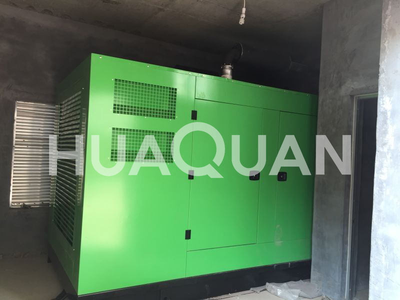 石家莊加油站350kW發(fā)電機組電站項目