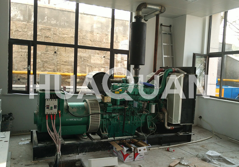 河北滄州南皮縣媒體傳播行業400kW發電機組電站項目