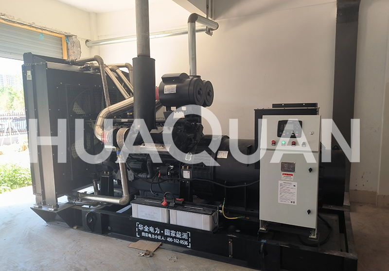 海南三亞某部隊650kW發(fā)電機組電站項目