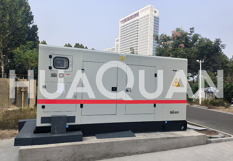 遼寧省葫蘆島某高中350kW發電機組電站項目